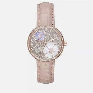 Michael Kors Courtney Rose Gold Glitz 36mm Watch MK2718
